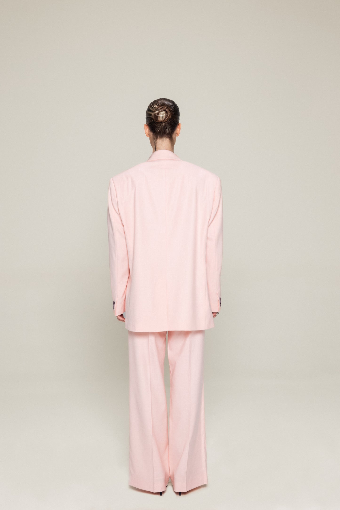 Oversized Pink Suit