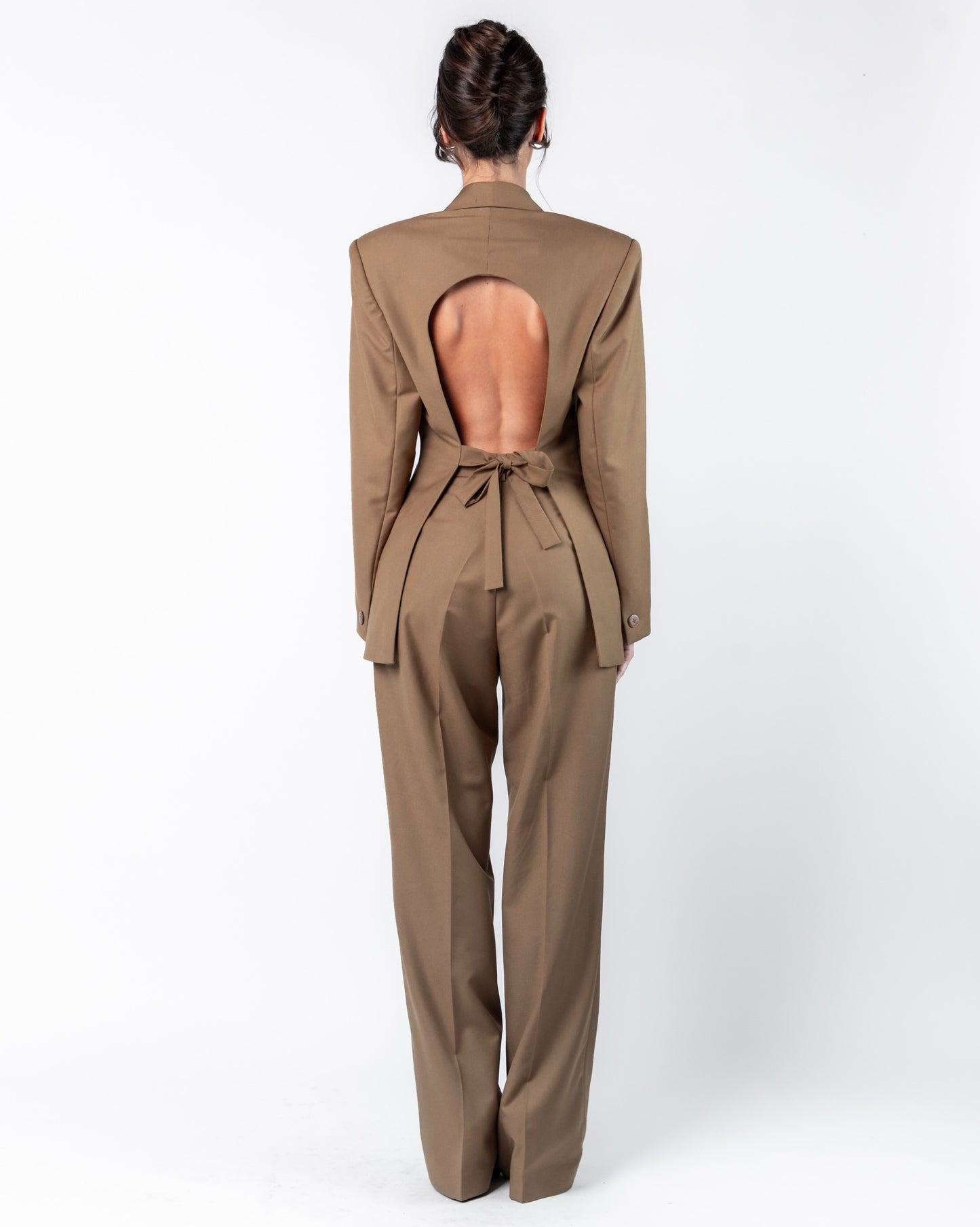 Dena - Open Back Blazer