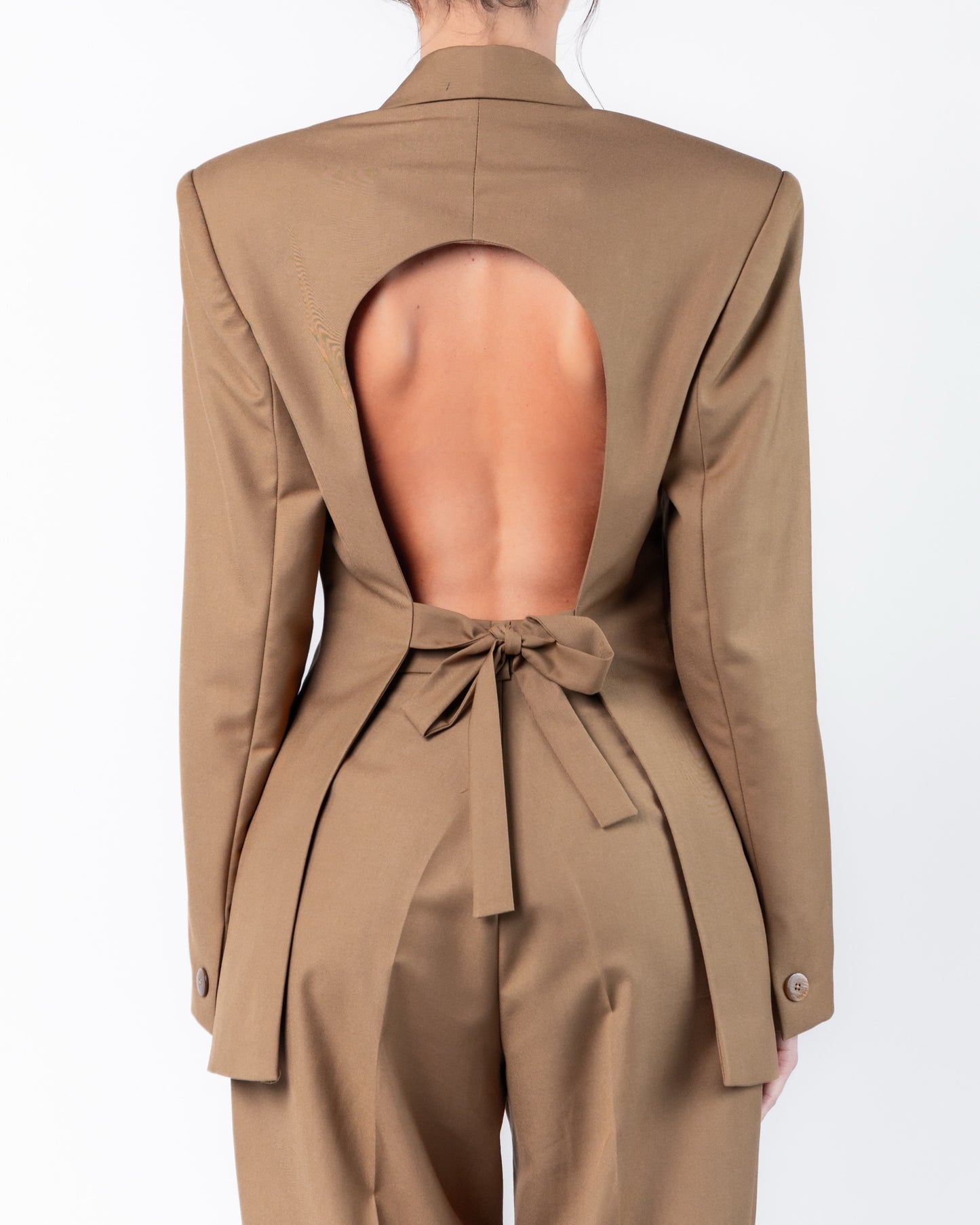 Dena - Open Back Blazer