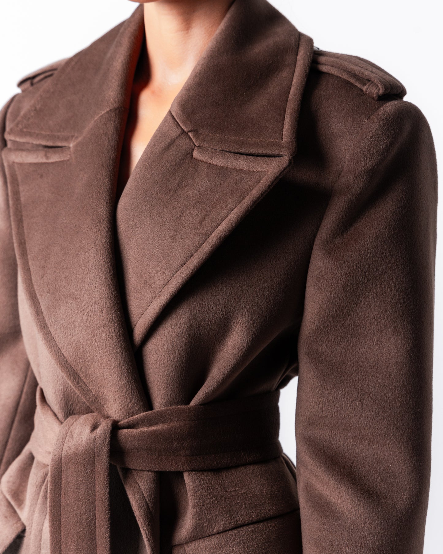 Adeline Coat - Brown