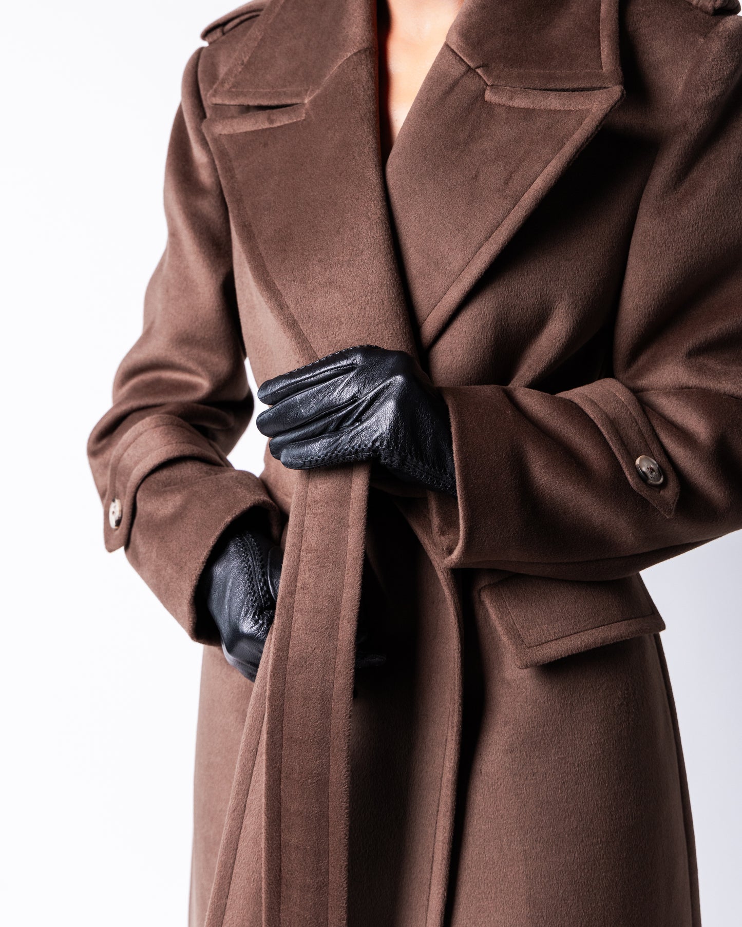 Adeline Coat - Brown