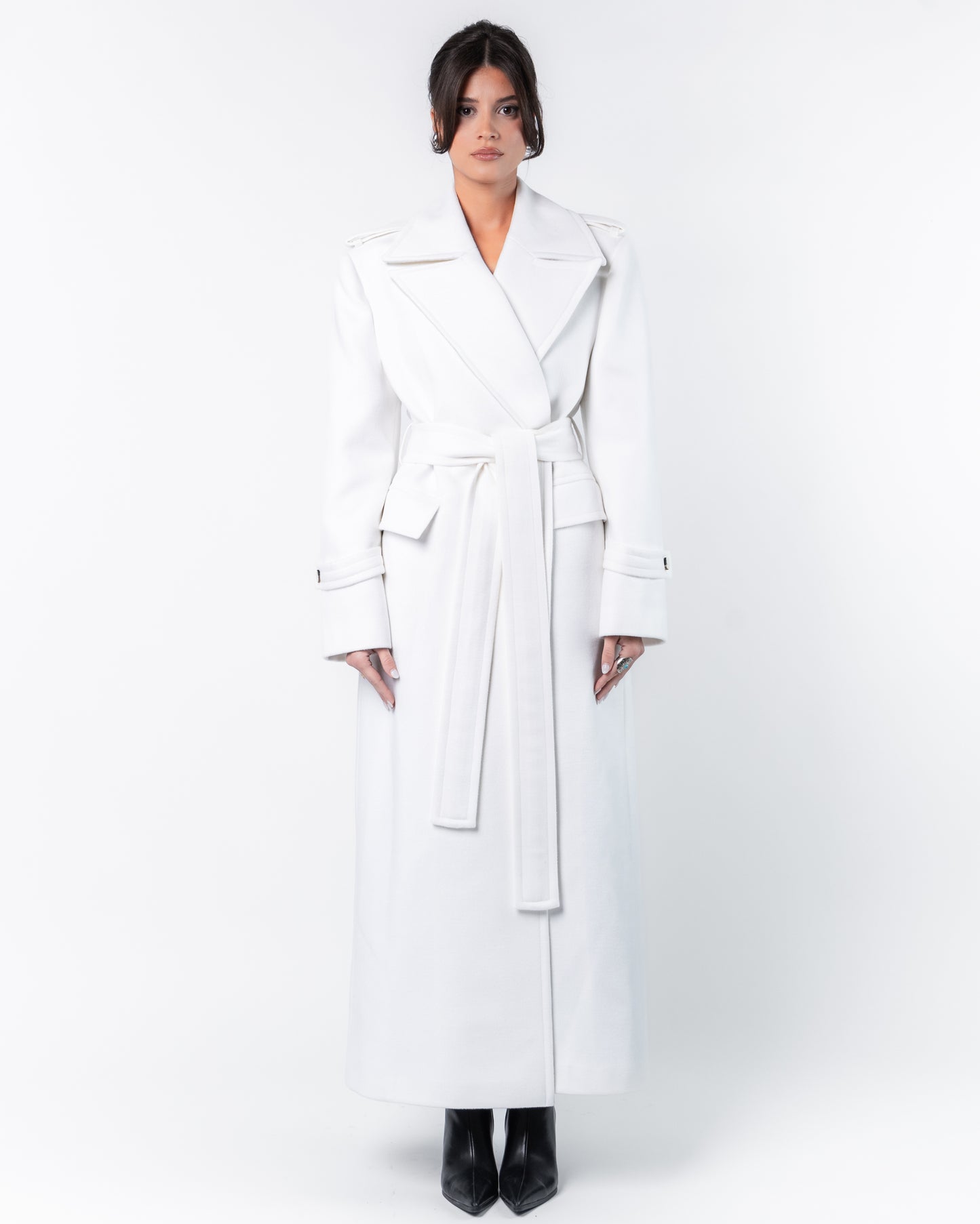 Adeline Coat - White