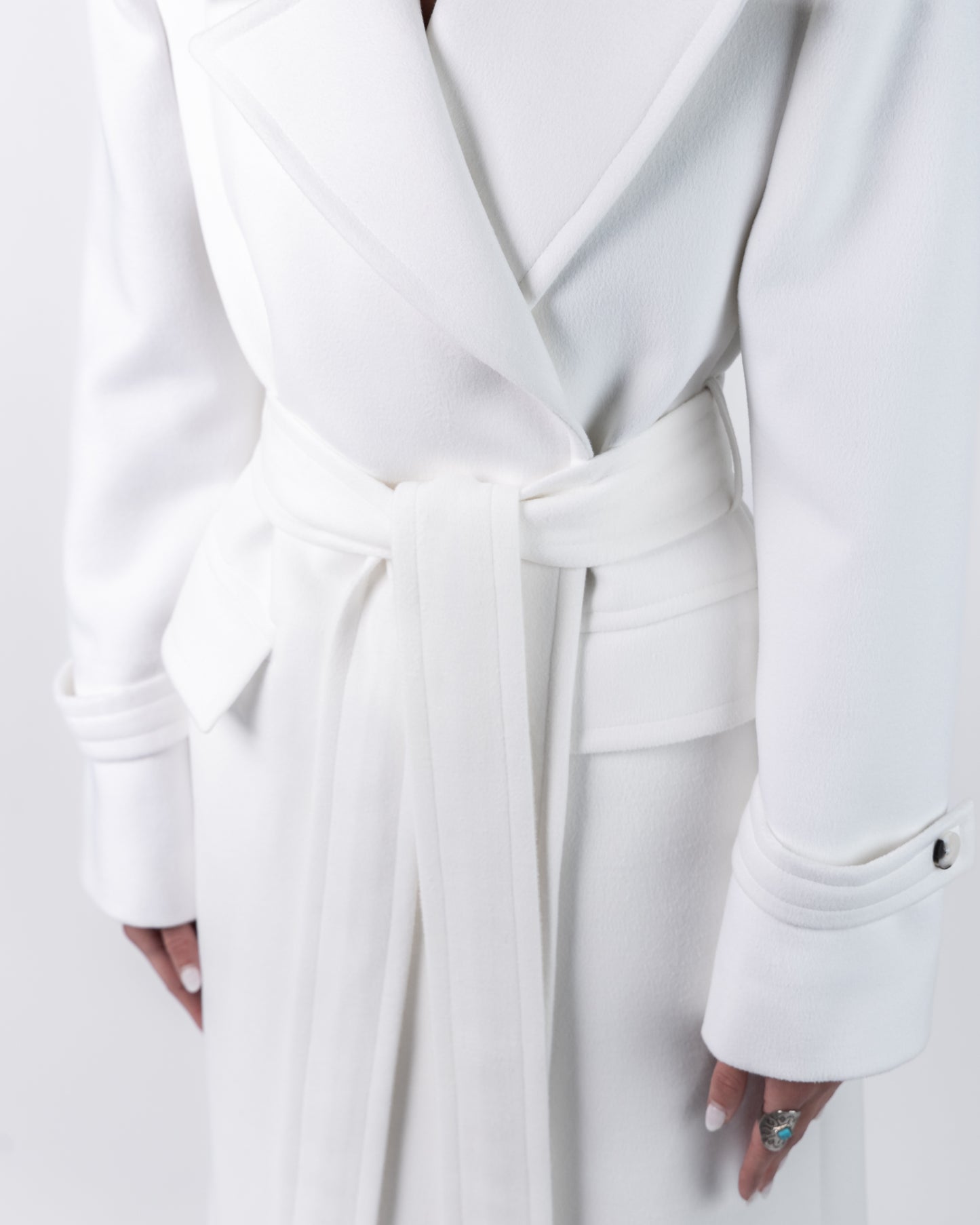 Adeline Coat - White