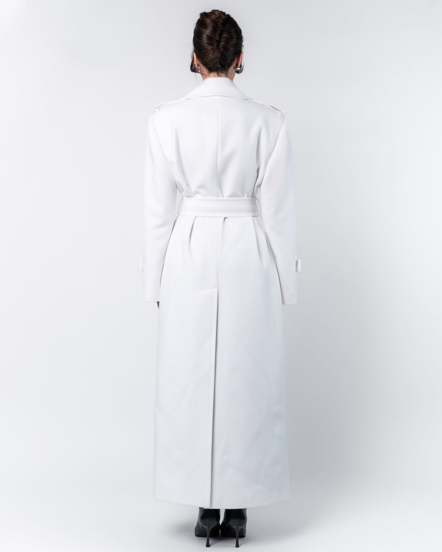 Adeline Coat - White