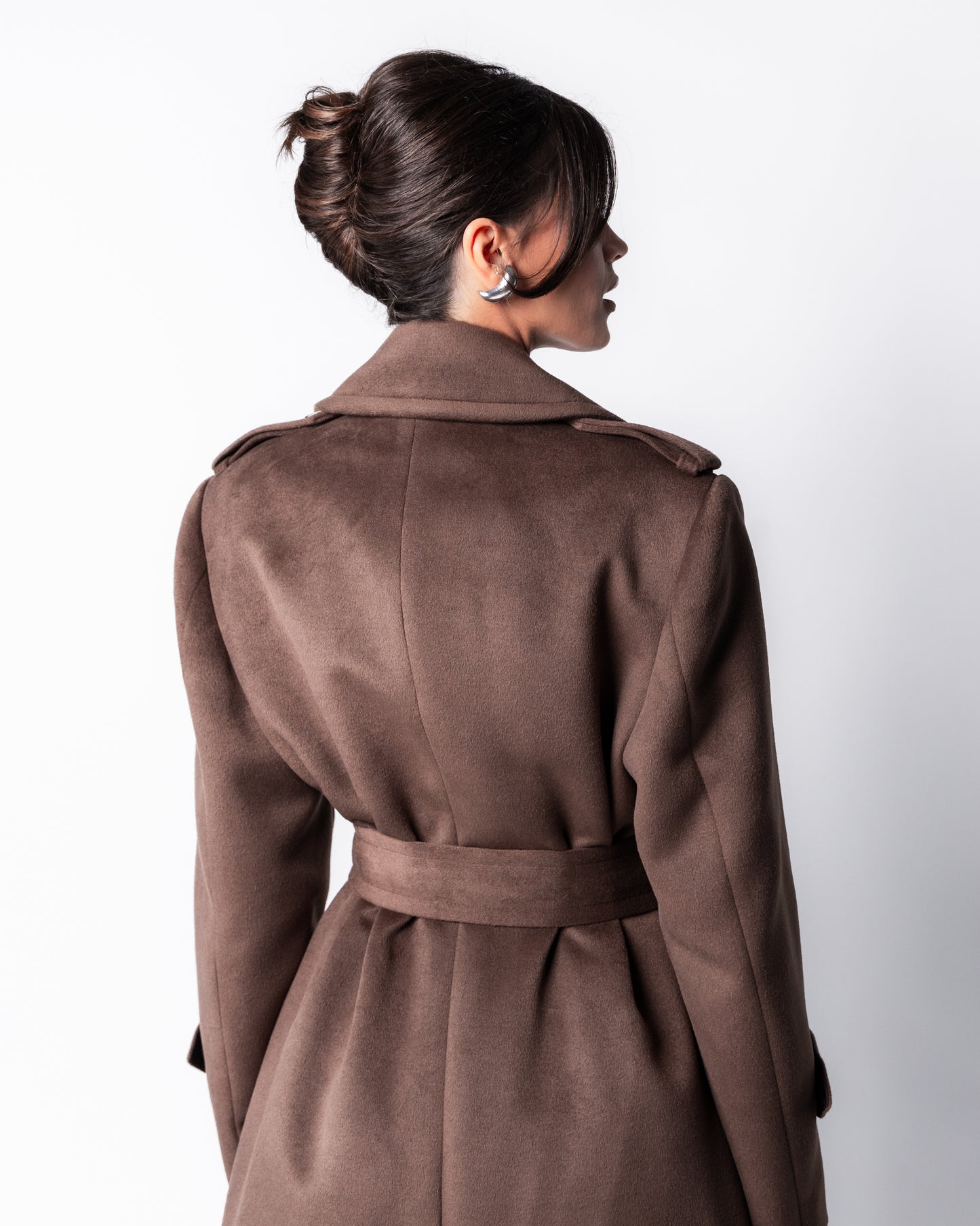 Adeline Coat - Brown